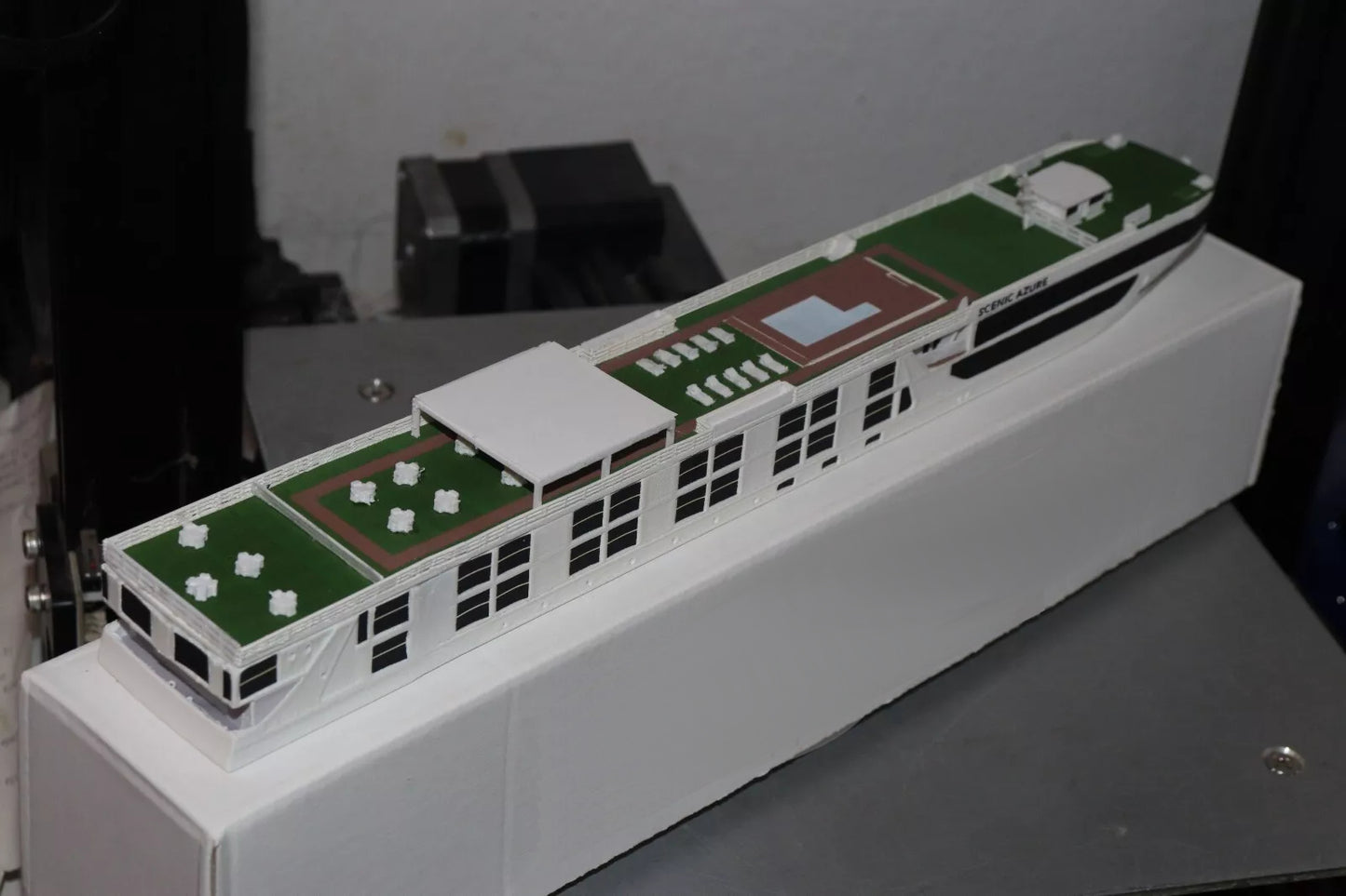 Scenic Luxury' Scenic Azure river cruise ship model