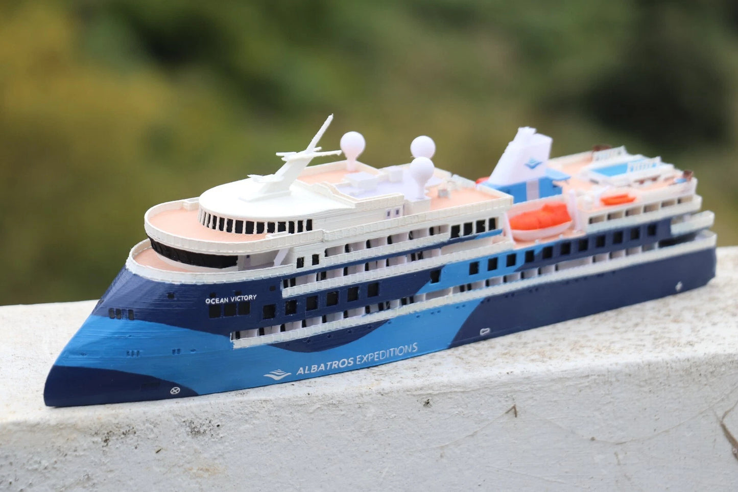 Albatros Expeditions' Ocean Victory cruise ship model