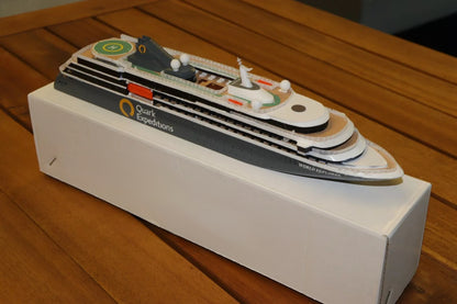 Quark Expeditions' World Explorer cruise ship model