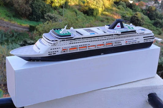 Nicko Cruises' Vasco da Gama cruise ship model