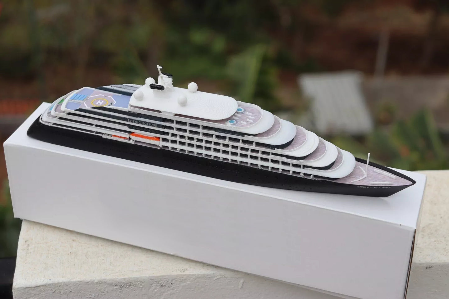 Scenic Luxury' Scenic Eclipse cruise ship model
