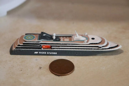 1:1250 Nicko Cruises' World Voyager cruise ship model