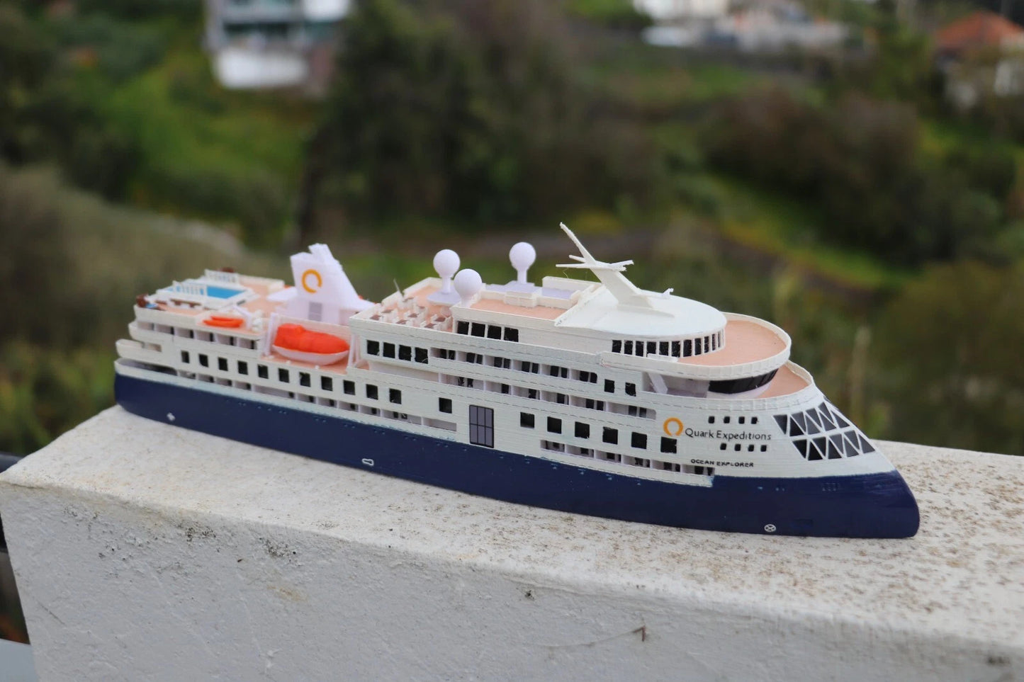 Quark Expeditions' Ocean Explorer cruise ship model