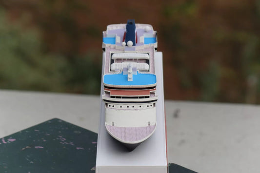 Compagnie Française de Croisieres' Renaissance cruise ship model