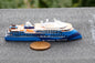 1:1250 Albatros Expeditions' Ocean Albatros cruise ship model