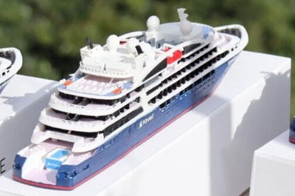 Compagnie du Ponant' Le Bellot cruise ship model