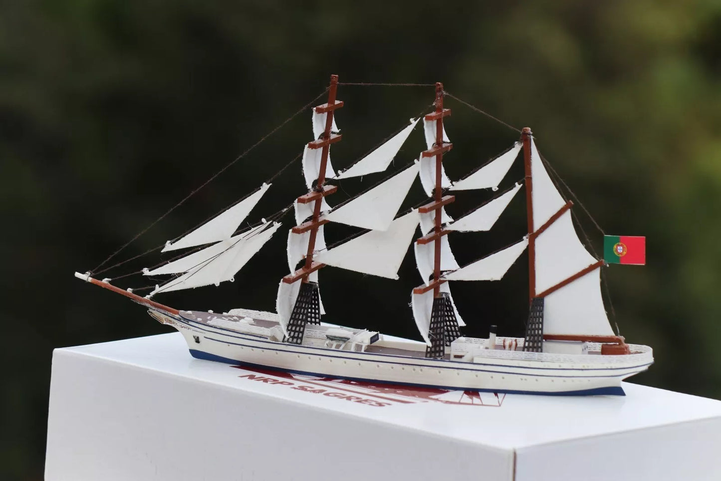 Marinha Portuguesa' NRP Sagres ship model