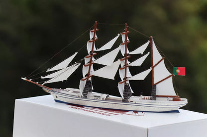 Marinha Portuguesa' NRP Sagres ship model