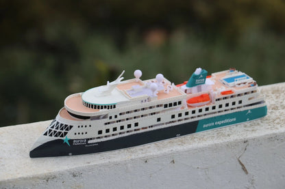 Aurora Expeditions' Sylvia Earle cruise ship model