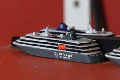 1:1250 Rivages du Monde' World Explorer cruise ship model
