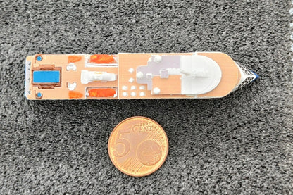 1:1250 Quark Expeditions' Ocean Explorer class cruise ship model