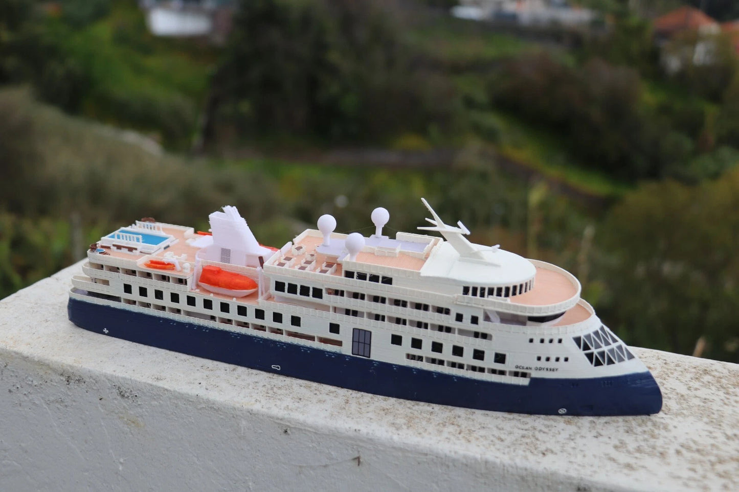 SunStone Ships' Ocean Odyssey cruise ship model