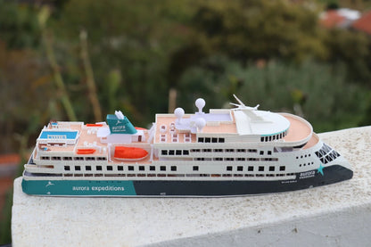 Aurora Expeditions' Sylvia Earle cruise ship model