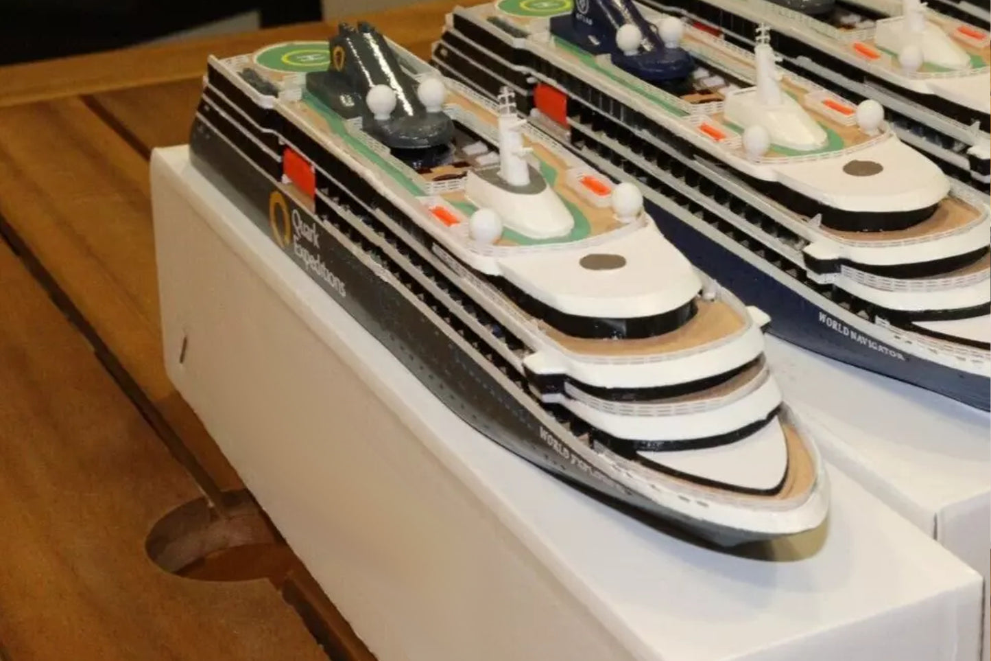 Quark Expeditions' World Explorer cruise ship model