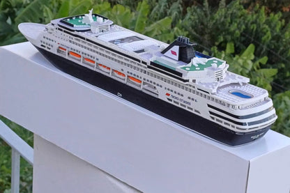 Nicko Cruises' Vasco da Gama cruise ship model
