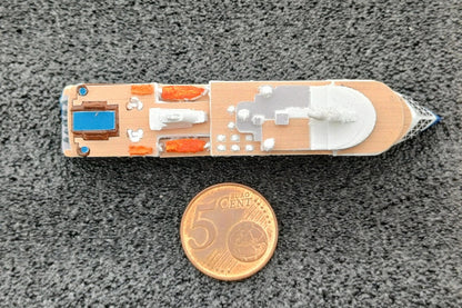 1:1250 SunStone Ships' Ocean Odyssey cruise ship model