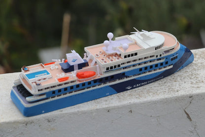 Albatros Expeditions' Ocean Albatros cruise ship model