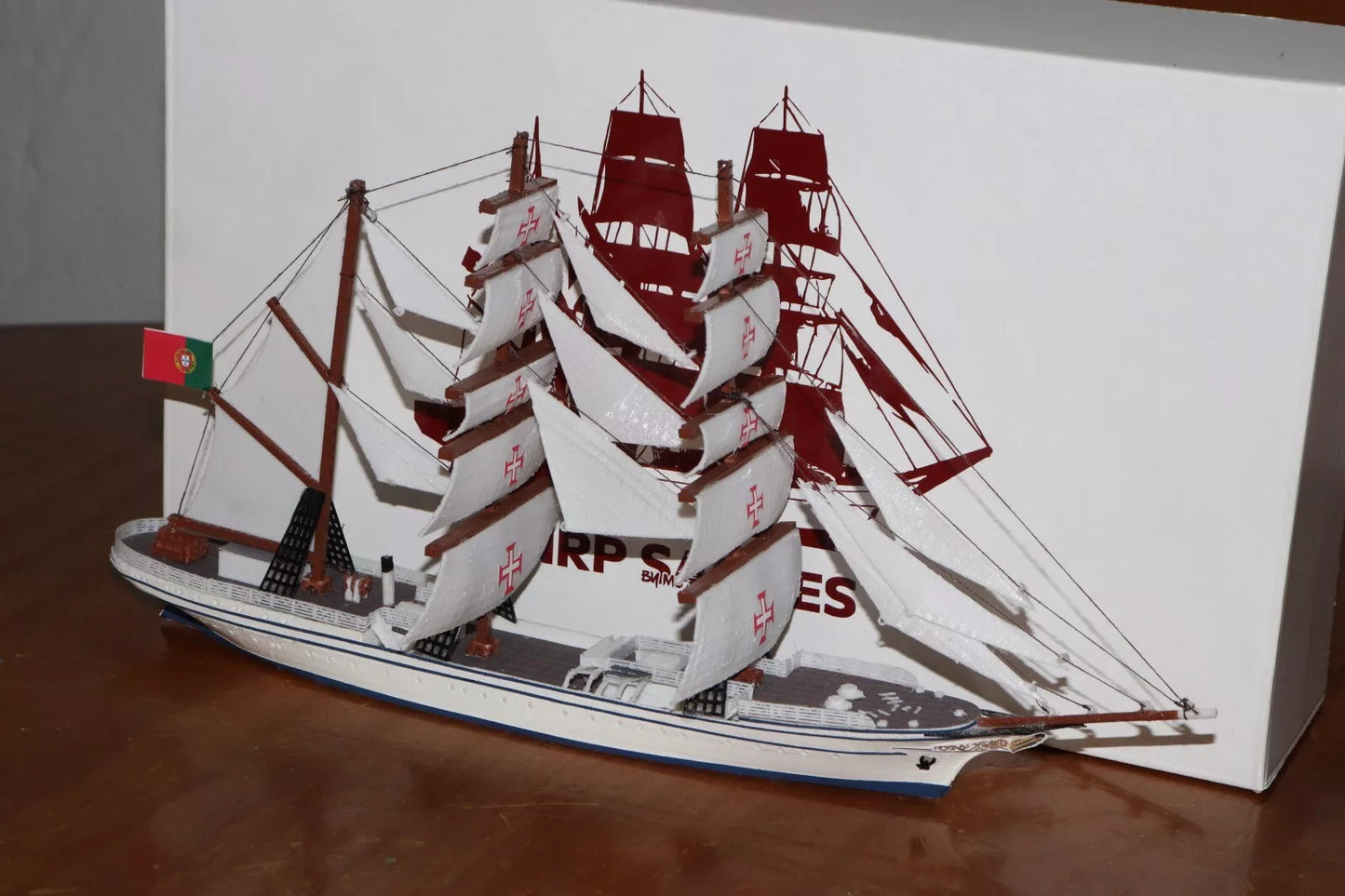 Marinha Portuguesa' NRP Sagres ship model