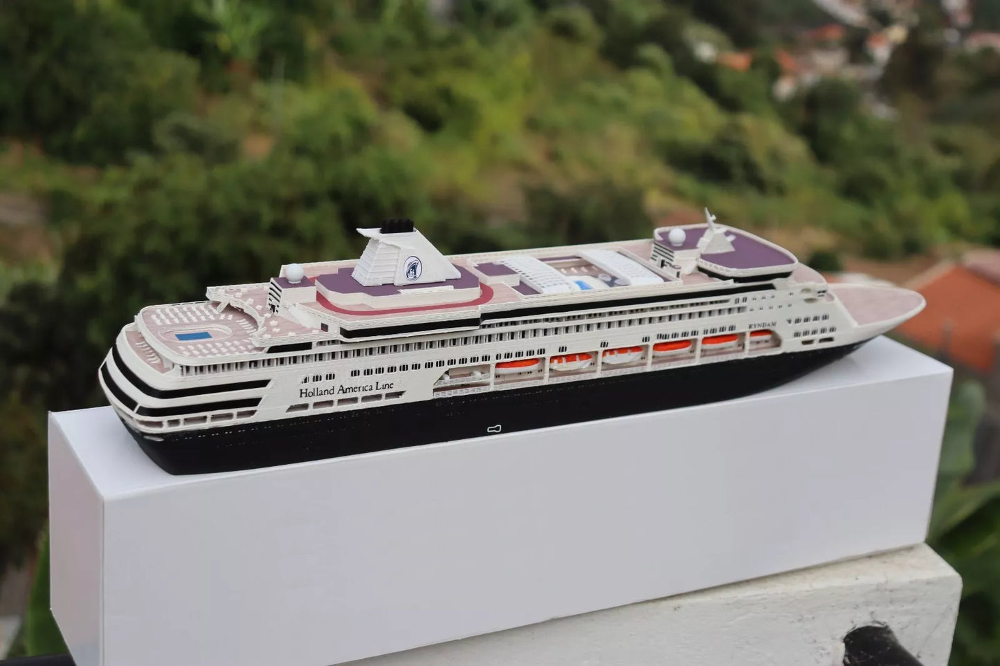 Holland America Line Ryndam (1993) cruise ship model