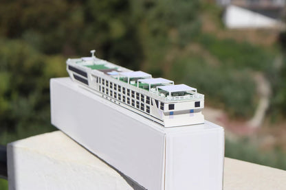 Emerald Cruises' Emerald Radiance river cruise ship model