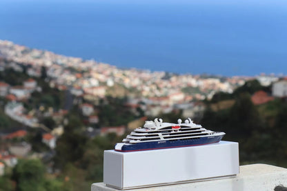 Compagnie du Ponant' Le Champlain cruise ship model