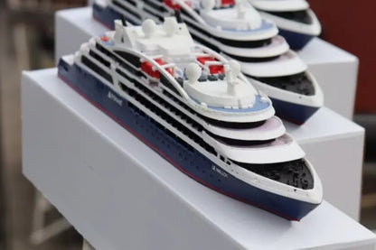 Compagnie du Ponant' Le Bellot cruise ship model