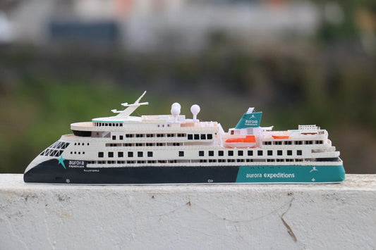 Aurora Expeditions' Sylvia Earle cruise ship model