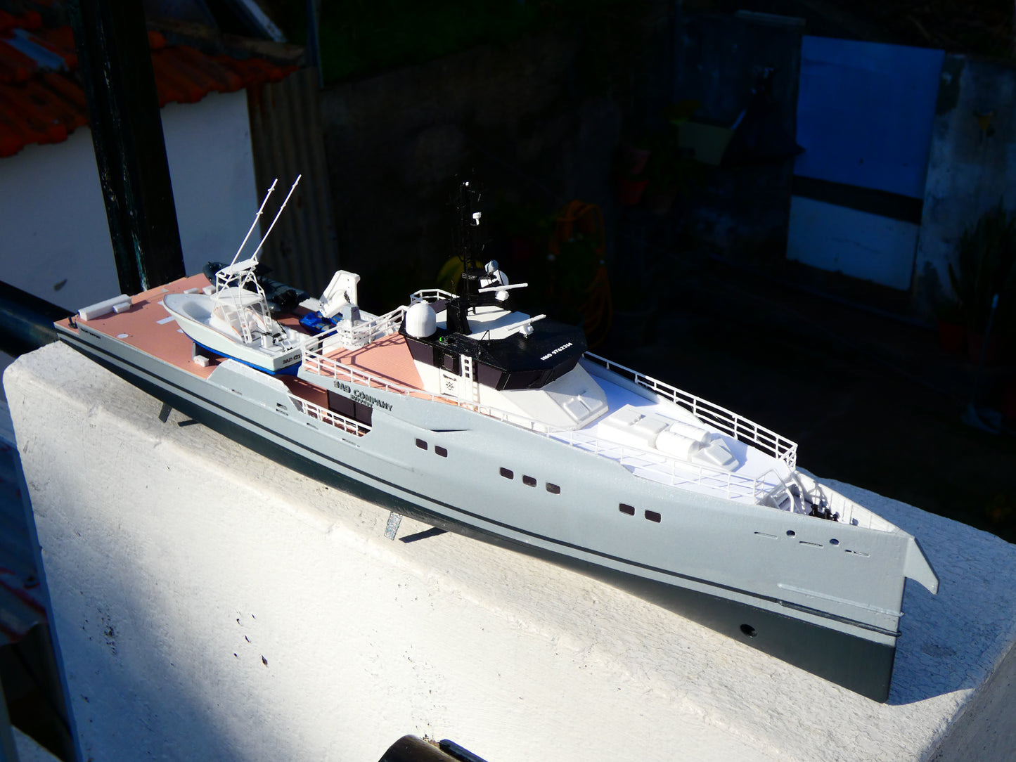 Bad Company Support exclusive yacht model
