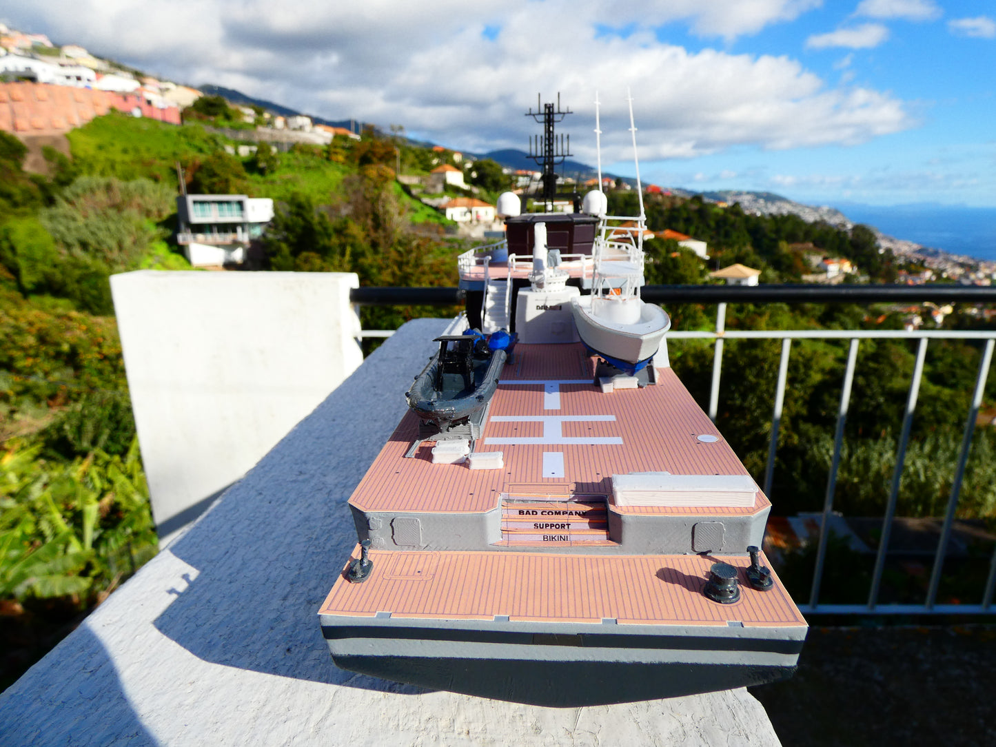 Bad Company Support exclusive yacht model