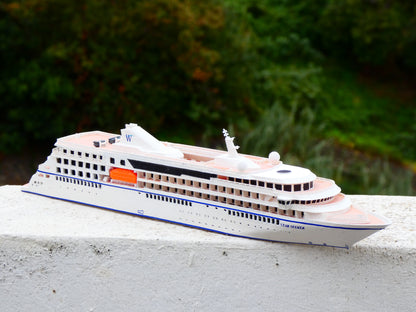 Windstar Cruises' Star Seeker cruise ship model