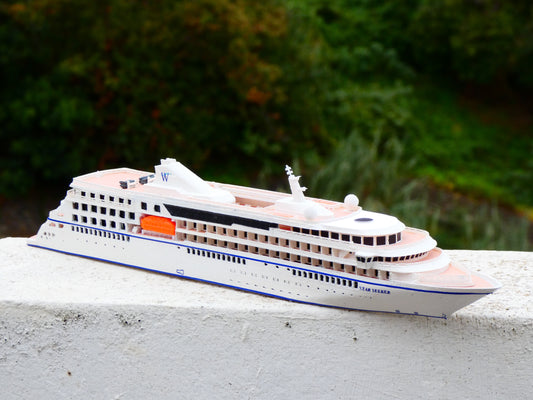 Windstar Cruises' Star Seeker cruise ship model
