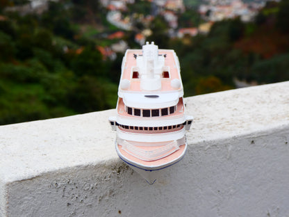 Windstar Cruises' Star Seeker cruise ship model