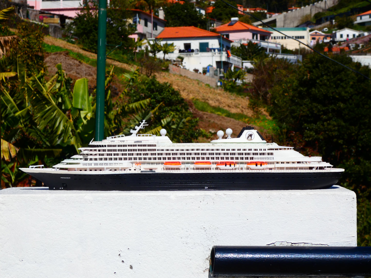 Holland America Line Prinsendam cruise ship model