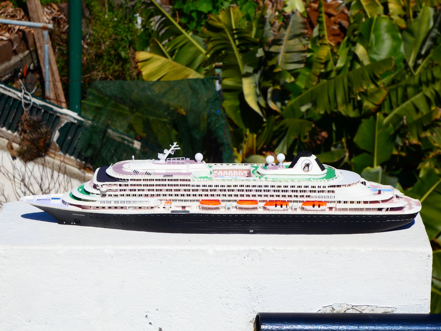 Holland America Line Prinsendam cruise ship model
