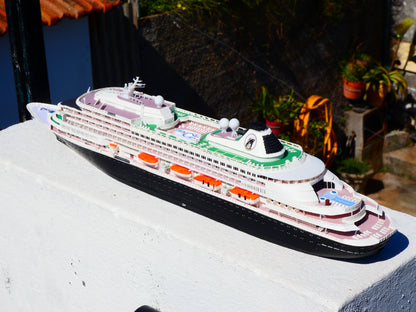 Holland America Line Prinsendam cruise ship model
