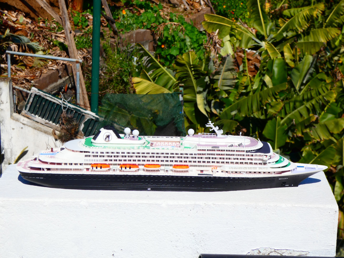 Holland America Line Prinsendam cruise ship model