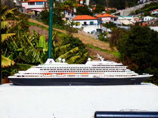 Holland America Line Prinsendam cruise ship model
