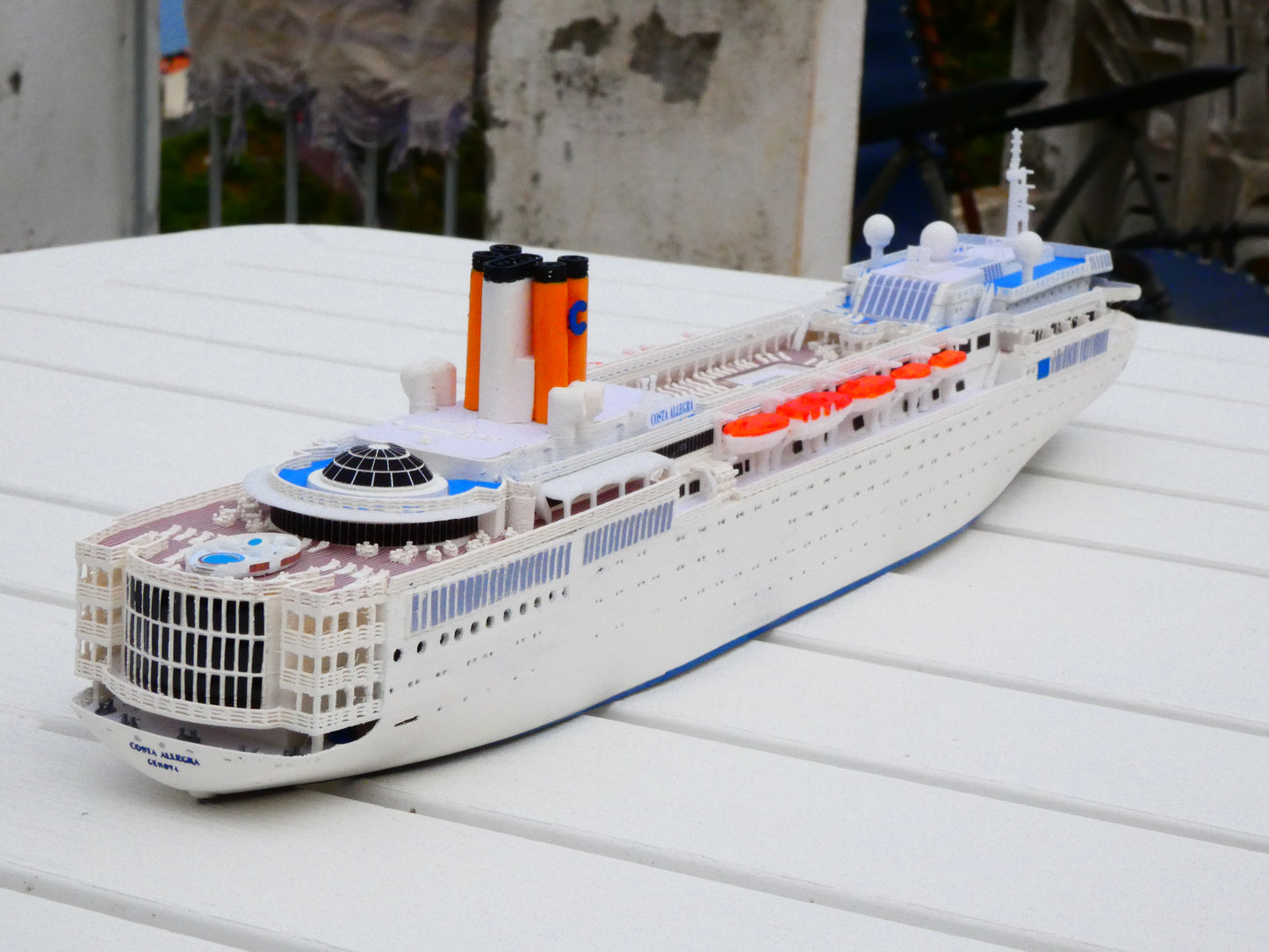Costa Crociere Costa Allegra cruise ship model