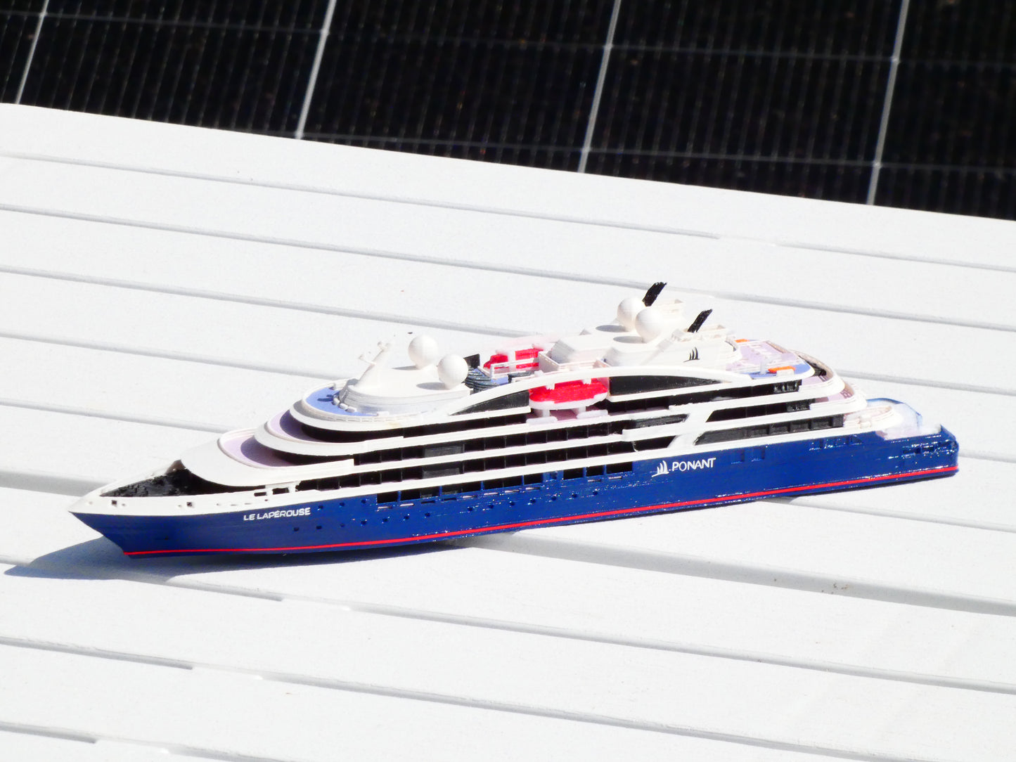Compagnie du Ponant' Le Laperouse cruise ship model