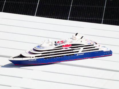 Compagnie du Ponant' Le Laperouse cruise ship model