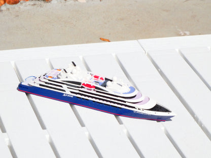 Compagnie du Ponant' Le Jacques Cartier cruise ship model