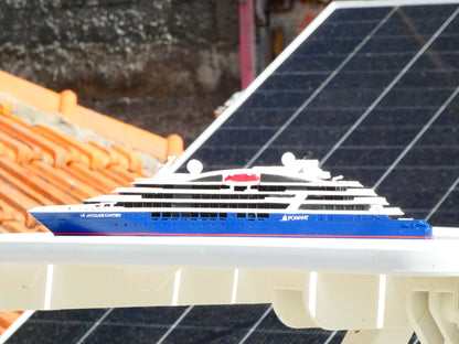 Compagnie du Ponant' Le Jacques Cartier cruise ship model