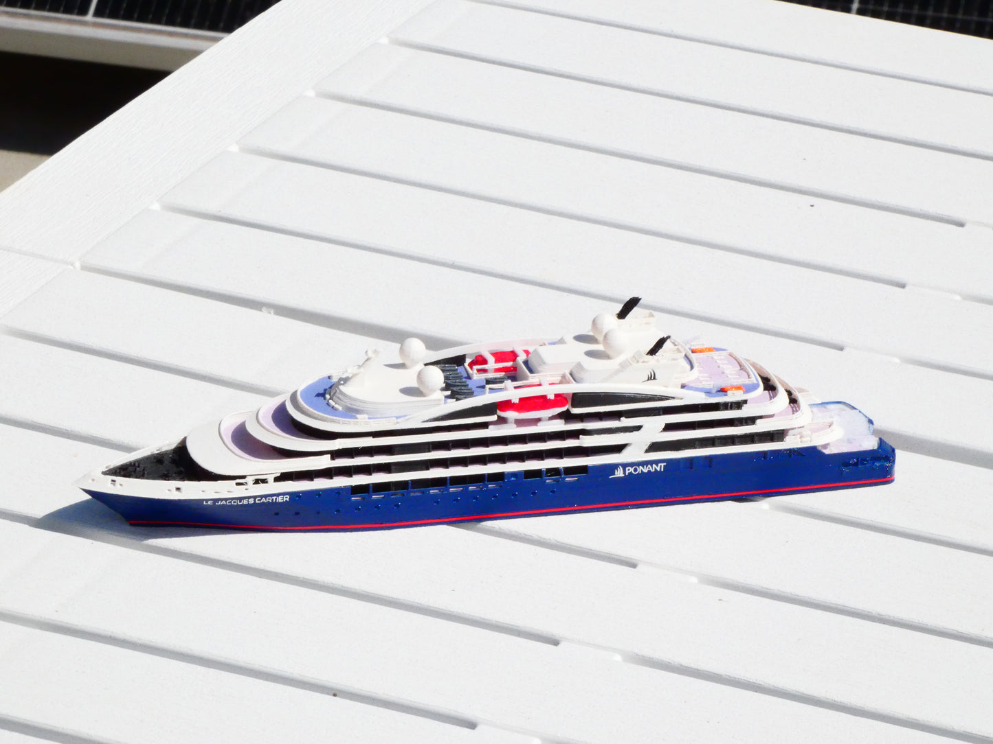 Compagnie du Ponant' Le Jacques Cartier cruise ship model
