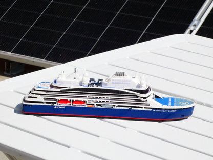 Compagnie du Ponant' Le Commandant Charcot cruise ship model